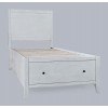 Maxton Youth Storage Bed (Ivory)