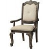 Kiera Arm Chair (Grey) (Set of 2)