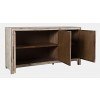 Gramercy 3 Door Accent Cabinet (Grey Wash)