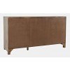Gramercy 3 Door Accent Cabinet (Grey Wash)