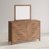 Eloquence Panel Bedroom Set (Natural)