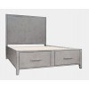 Eloquence Storage Bed (Grey)