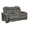 Next-Gen DuraPella Slate Power Reclining Sofa