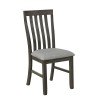 Nina Side Chair (Grey) (Set of 2)