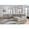 Katany Shadow Modular Sectional w/ Right Chaise