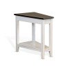 Carriage House Open Chairside Table