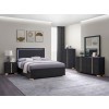 Marceline Panel Bedroom Set (Black)