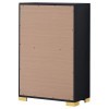 Marceline Panel Bedroom Set (Black)