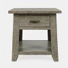 Telluride End Table (Driftwood)