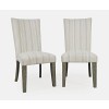 Telluride Upholstered Side Chair (Driftwood) (Set of 2)