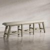Telluride Counter Height Bench (Driftwood)