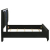 Ravenne Velvet Upholstered LED Panel Bed