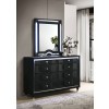 Ravenne Velvet Upholstered LED Dresser