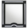 Ravenne Velvet Upholstered LED Mirror