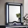Ravenne Velvet Upholstered LED Mirror
