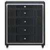 Ravenne Velvet Upholstered LED Chest