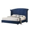 Melody Upholstered Bed (Pacific Blue)
