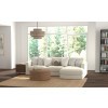 Ritzy Bone 3-Piece Right Chaise Sectional