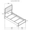 Cavelle Youth Panel Bed