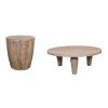 Origins Round Occasional Table Set (Washed Sand)