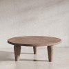 Origins Round Cocktail Table (Washed Sand)