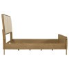 Arini Sand Wash and Cream Upholstered Bed