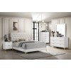 Kendall White Upholstered Bedroom Set