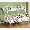 Fordham White Twin over Full Bunk Bed