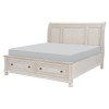 Bethel Storage Bed (Wire-Brushed White)