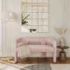 Gwen Upholstered Bench (Pink)