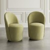 Landon Green Swivel Chair (Set of 2)