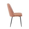 Maddox Light Brown Side Chair (Set of 2)