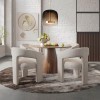 Nash Dining Room Set w/ Gwen Natural Chairs