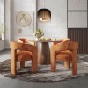 Nash Dining Room Set w/ Gwen Rust Chairs