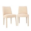 Wilson Sand Upholstered Chair (Set of 2)