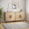 Colhane 4 Door Accent Cabinet (Washed)