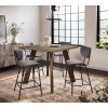 Reclamation Counter Height Dining Set w/ Grey Chairs