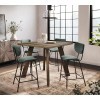 Reclamation Counter Height Dining Set w/ Jade Chairs