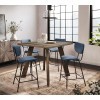 Reclamation Counter Height Dining Set w/ Slate Chairs