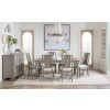 Kingston Dining Room Set W/ Louvered Chairs (Tweed Gray) Legacy Classic ...