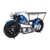 Red, White and Blue Vintage Motorcycle Console Table