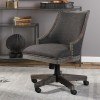 Aidrian Desk Chair (Charcoal)