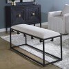 Paradox Iron and Fabric Bench