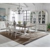 River Place Trestle Dining Room Set (Riverstone White)