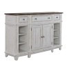 River Place Breakfront Server (Riverstone White)