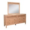 Belinda Oak Grove Panel Rattan Accents Bedroom Set