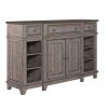 River Place Breakfront Server (Riverstone Gray)
