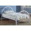 White Metal Twin Bed