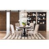 Halifax Round Dining Room Set w/ Upholstered Chairs