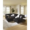 SimpleJoy Onyx Sectional Living Room Set